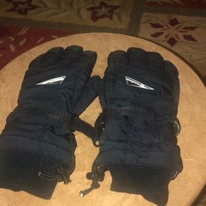 Black Ski Gloves